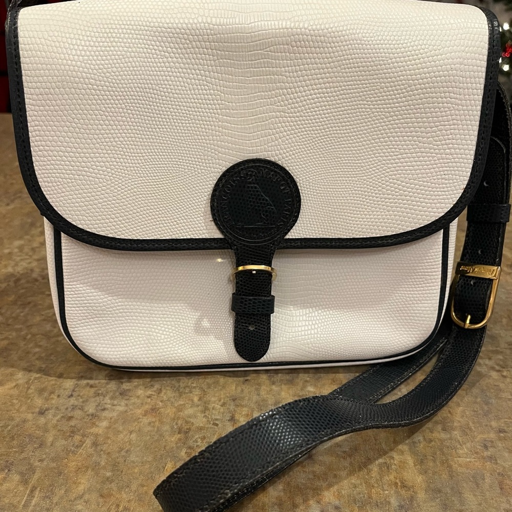 Vintage Francois Marot Paris leather crossbody